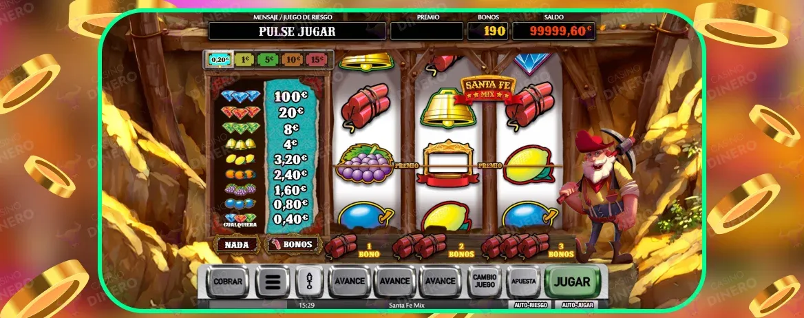 Santa Fe Mix slot machine