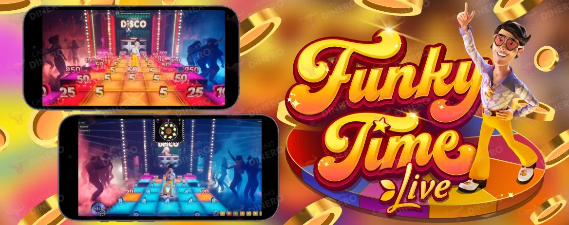 Funky Time on mobile