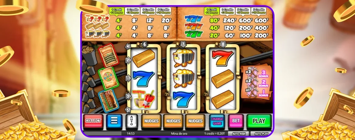 La Mina de Oro bonuses