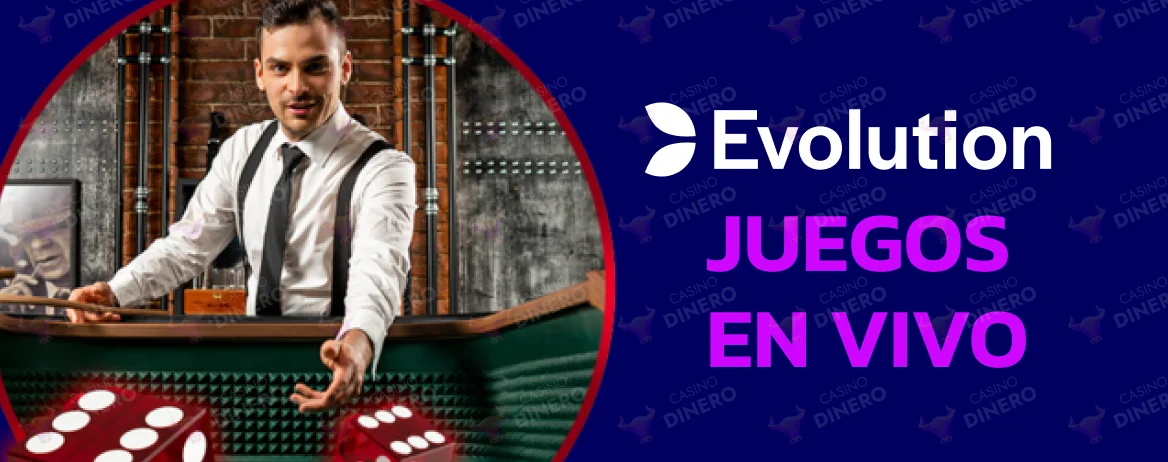 Juegos en vivo de Evolution Gaming