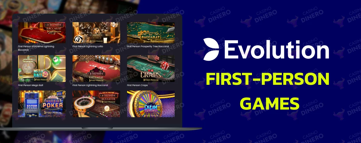 Evolution Gaming first-person games