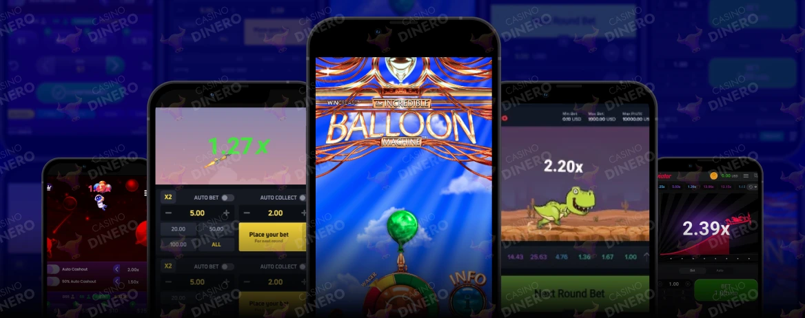 mobile crash casino games