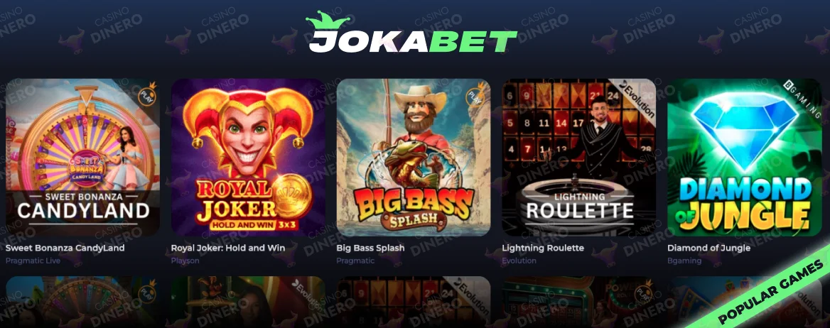 Jokabet casino to play Fishing Gambling games 